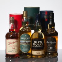 Lot 1147 - GLENFARCLAS 10 YEAR OLD Single Speyside Malt...