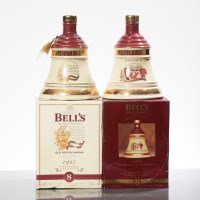 Lot 1166 - BELL'S CHRISTMAS 1991 Blended Scotch Whisky in...