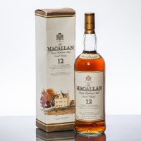 Lot 1219 - THE MACALLAN 12 YEAR OLD Single Highland Malt...