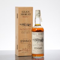 Lot 1226 - GLEN MORAY GLENLIVET 1960 Single Highland Malt...