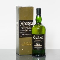 Lot 1233 - ARDBEG TEN Single Islay Malt Whisky, NCF, 1...