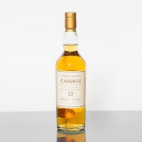 Lot 1266 - CARDHU 22 YEAR OLD Single Speyside Malt Whisk...