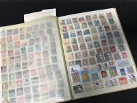 Lot 19 - STOCK BOOK WITH WIDE RANGE OF WORLD STAMPS...