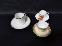 Lot 134 - LOT OF TEA AND COFFEE CHINA