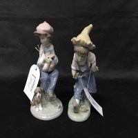 Lot 201 - LOT OF LLADRO AND NAO FIGURES (10)