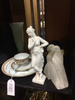 Lot 229 - NORITAKE CABINET CUP AND SAUCER along with...
