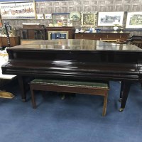 Lot 300 - CHALLEN BOUDOIR GRAND PIANO with stool