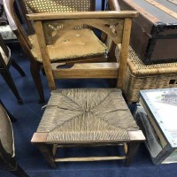 Lot 337 - EARLY 20TH-CENTURY ORKNEY STYLE CHAIR