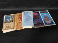 Lot 356 - LOT OF VINTAGE MAPS INCLUDING BARTHOLOMEW'S...