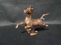 Lot 370 - BRONZE CHINESE HORSE