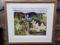 Lot 378 - PRINT OF 'SCARECROW' BY ANNA PUGH framed and...