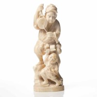 Lot 315 - EARLY 20TH CENTURY JAPANESE CARVED IVORY...