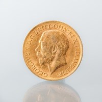 Lot 1521 - GOLD GEORGE V FULL SOVEREIGN DATED 1913