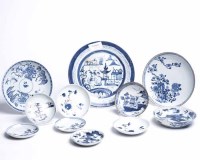 Lot 325 - COLLECTION OF TEN CHINESE BLUE AND WHITE...