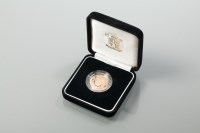Lot 1547 - GOLD PROOF SOVEREIGN DATED 2002 in a...