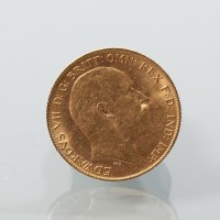 Lot 1569 - GOLD EDWARD VII HALF SOVEREIGN DATED 1903