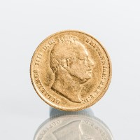 Lot 1589 - GOLD WILLIAM IV FULL SOVEREIGN DATED 1832