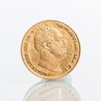 Lot 1590 - GOLD WILLIAM IV FULL SOVEREIGN DATED 1836