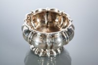 Lot 321 - WILLIAM IV SILVER TABLE SALT maker Joseph...