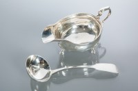 Lot 362 - GEORGE III IRISH SILVER RATS TAIL PATTERN...