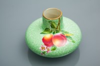 Lot 466 - TWO SMALL ROYAL WORCESTER VASES both decorated...