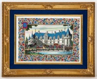 Lot 524 - SIX PORCELAIN PLAQUES each depicting figures...