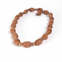 Lot 396 - CHINESE BUDDHIST PRAYER BEADS the beads formed...