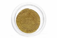 Lot 561 - GOLD KING HENRY VIII HALF ANGLE COIN in...