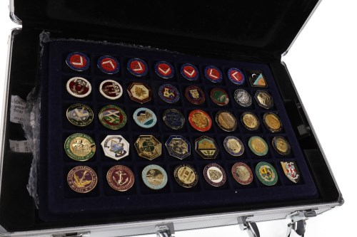 Lot 569 - LARGE LOT OF SCOTTISH MASONIC TOKENS including...