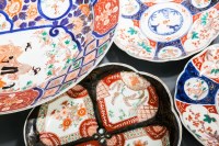 Lot 460 - COLLECTION OF FOUR JAPANESE IMARI PLAQUES the...