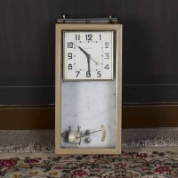 Lot 553 - BRILLIE FRENCH ELECTRIC WALL CLOCK circa 1950s,...