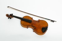 Lot 590 - EARLY 20TH CENTURY GERMAN VIOLIN with 14''...