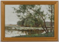 Lot 114 - GEORGE NEIL (SCOTTISH 1888 -1930), THE WATER'S...