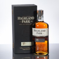 Lot 1281 - HIGHLAND PARK 25 YEAR OLD Single Island Malt...