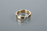 Lot 1750 - GENTLEMAN'S TIFFANY & CO DIAMOND RING set with...