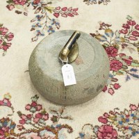 Lot 925 - 19TH CENTURY WHINSTONE CURLING STONE with...