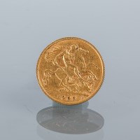 Lot 1497 - EDWARD VII HALF SOVEREIGN DATED 1907