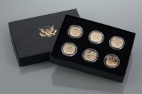 Lot 1500 - US PRESIDENTIAL GOLD PLATED DOLLAR COLLECTION...