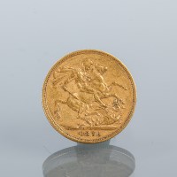 Lot 1507 - VICTORIAN SOVEREIGN DATED 1876
