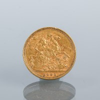 Lot 1508 - VICTORIAN SOVEREIGN DATED 1893