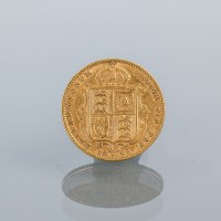 Lot 1546 - VICTORIAN HALF SOVEREIGN DATED 1892 with...