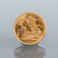 Lot 1558 - VICTORIAN SOVEREIGN DATED 1892