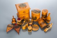 Lot 728 - COLLECTION OF MAUCHLINE WARE including a...