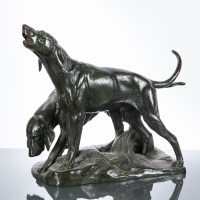 Lot 737 - AFTER GEORGES GARDET (1863-1939) BRONZE FIGURE...