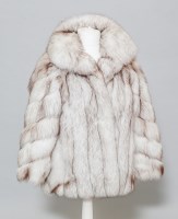 Lot 750 - LADY'S ARCTIC FOX FUR JACKET formed of...