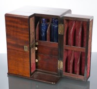 Lot 764 - 19TH CENTURY MAHOGANY DOMESTIC MEDICINE...