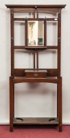 Lot 793 - EARLY 20TH CENTURY ARTS & CRAFTS-STYLE HALL...