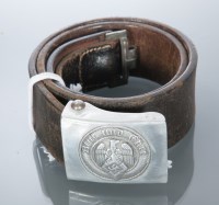 Lot 804 - WWII NAZI HILTER YOUTH BELT with leather...