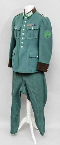 Lot 807 - GERMAN ORDER POLICE OFFICER'S UNIFORM the...