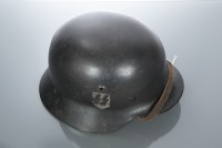 Lot 810 - THIRD REICH WAFFEN SS DOUBLE DECAL STEEL...